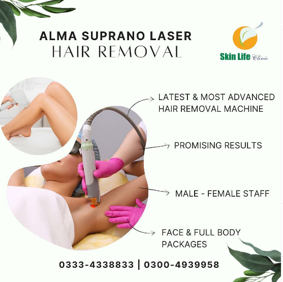 🌟 Discover Cutting-Edge Laser Technology: Soprano Titanium at Skin Life & Aesthetic Clinic 🌟