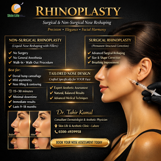 Rhinoplasty – Surgical & Non-Surgical Nose Reshaping